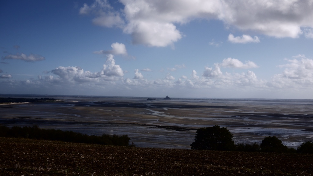 Mont St Michel from the D911